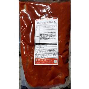 피자소스(피자푸드 태원 2K), 1, 1개, 2kg