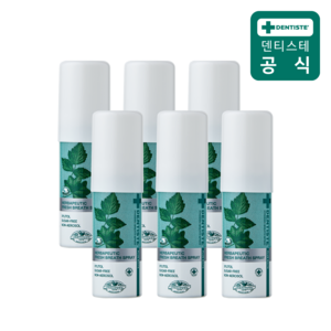 덴티스테 후레쉬 브레스 스프레이, 15ml, 6개