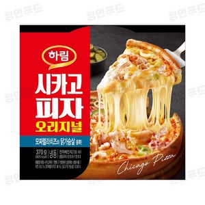 하림 시카고피자 오리지널, 370g, 3개