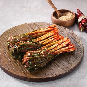 [청우김치]맛있는 파김치 쪽파 김치, 2개, 1kg
