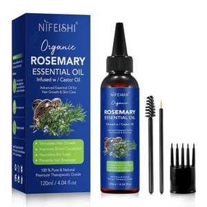 Rosemay Oil fo Hai Gowth Pue Natual Oganic, 1개