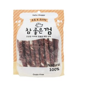 헬로도기 강아지 참좋은껌 24p, 우유 + 오리 혼합맛, 2개