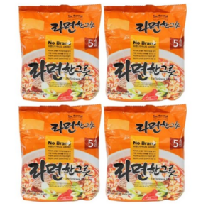 노브랜드 진한 국물을 자랑하는 라면한그릇 575g(5개입) x 4봉지, 20개