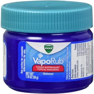 빅스 베이포럽 바포럽 오인트먼트 Vicks Vapo Rub, 50ml, 1개