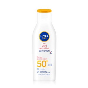 니베아 선 울트라 센서티브 선 로션, 200ml, 4개