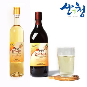 지리산 청정골 현미발효식초 무농약 현미식초 500ml, 1개