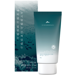 시슨드시 백탁없는 밀림없는 눈시림없는 끈적임없는 성분이좋은 선크림 SPF50+ PA++++, 50g, 1개