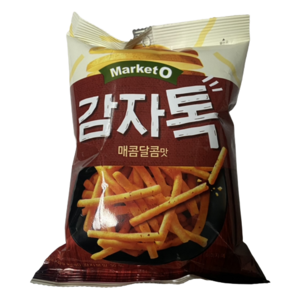 마켓오 감자톡 매콤달콤맛, 80g, 5개