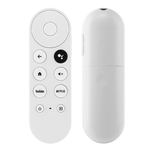 2020 Google TV 4K Snow Voice 리모컨 교체품 호환 2020 Google Chromecast 4K Snow G9N9NGA01920(리모콘만 해당), G9N9N, 1개