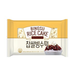 화과방 찹쌀빙수떡 소, 300g, 1개