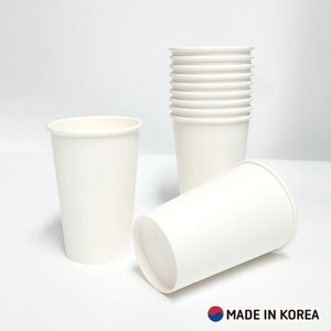 대성 천연펄프 13온스 무지종이컵 두꺼운종이컵, 1000개, 1000개