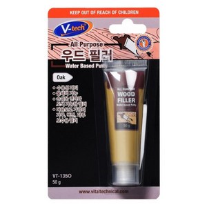 Vtech 우드 필러 오크 50g VT-135O, 2개