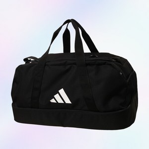 아디다스 TIRO LEAGUE DUFFEL BAG M BC 팀백 보스턴백 운동 헬스 스포츠 여행 가방 더플백, black, 1개