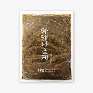 오지상구루메 타카나츠케 갓절임 1kg 츠케모노, 1개