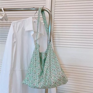 와이엔이 연예인 플라워 에코백 캐쥬얼 심플 꽃무늬 숄더백 크로스백