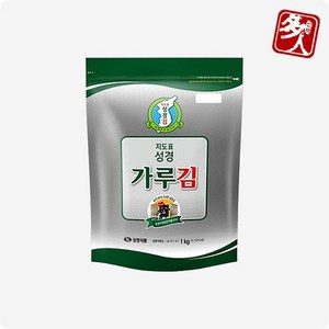 [다인] 성경 지도표 조미 김가루 1kg_대용량 업소용 들기름 김 주먹밥 볶음밥, 1개