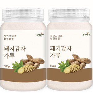 동의한재 국산 돼지감자 가루 분말, 500g, 2개