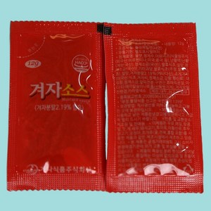 가나식품 봉지 소포장 겨자소스 12g 약 500매, 500개