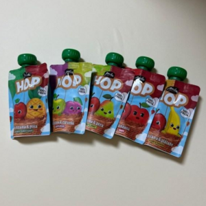아넬라 홉 짜먹는 생과일 퓨레 5종 맛보기 세트, 사과,사과배,바나나,생푸룬,파인애플, 2세트