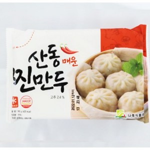 산동 매운 포자찐만두, 180g, 10개