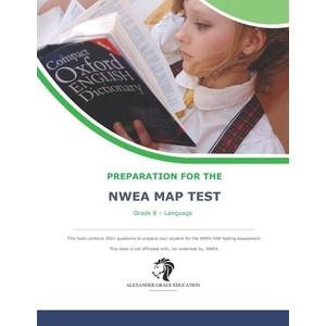 (영문도서) NWEA Map Test Pepaation - Gade 8 Language Papeback, Independently Published, English, 9798327770676