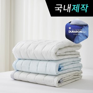 띵스룸 아이스크림 듀라론 휴비스 3중직 냉감패드 여름침대패드, 냉감)아이스크림 화이트, 쿨매트