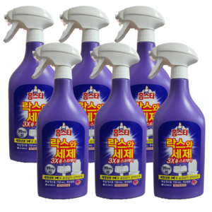 홈스타 락스와세제 3X 폼 스프레이 후로랄향 500ML*2개, 750ml, 6개