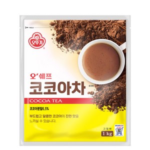 오뚜기 오쉐프 코코아차, 1kg, 1개입, 4개