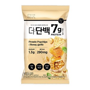 빙그레 더단백 팝칩 허니갈릭맛, 24개, 44g