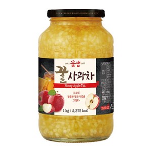 꽃샘 꿀 사과차, 1kg, 6개