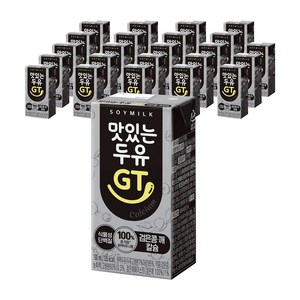 맛있는두유GT 검은콩 깨 칼슘, 190ml, 24개