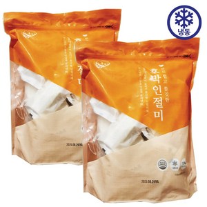 창억 호박인절미 개별포장떡, 1.25kg, 2개