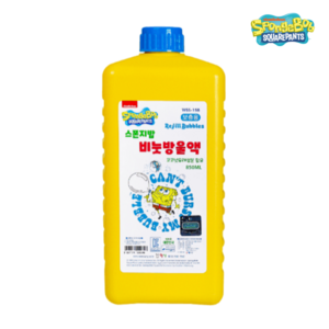 월성 스폰지밥 비눗방울 850ml, 1개