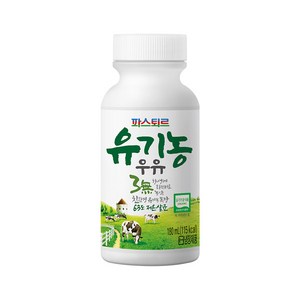 파스퇴르 유기농우유 180ml, 10개