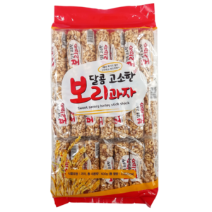 다파니 달콤 고소한 보리과자 대용량 간식 개별포장, 1개, 600g