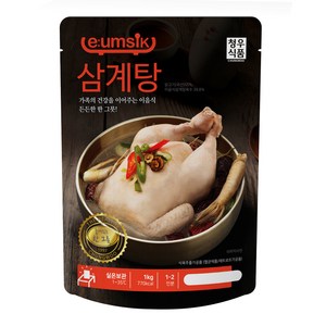 청우식품 이음식 삼계탕 1kg, 1개