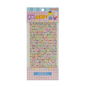 서울핸즈 1500 비즈스티커-원형큐빅(3mm)