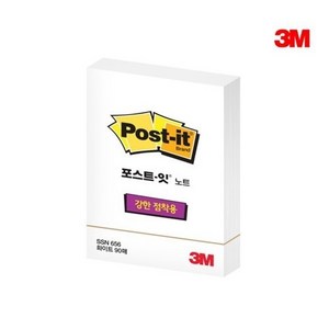 3M 포스트잇 슈퍼스티키 노트 656 화이트, 3개