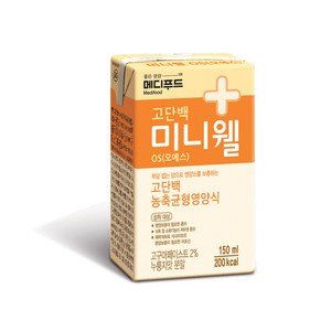 메디푸드 미니웰 OS 고구마맛 150ml x 72팩, 72개, 4kg