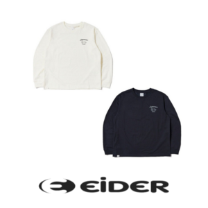 [백화점 매장판] 아이더 EIDER 공용 라운드 긴팔티셔츠 봄 가을 간절기 크루넥 긴팔 티셔츠