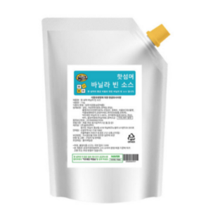 핫 섬머 바닐라 빈 소스 1kg 2개세트, 1개