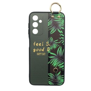 신서엔코 갤럭시 A24 케이스 Galaxy Phone Case SCS-1533 일러스트 핸드 스트랩 휴대폰 케이스