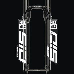 AIRASI 자전거 DIY스티커 반사필름 2021 ROCK SHOX SID Sl 용 자전거 프론트 포크 스티커 방수 선스크린 퇴색 방 [06] Blue 1개, 흰색(깨끗한 바닥)