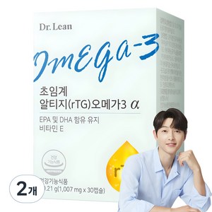 닥터린 초임계 알티지 오메가3 알파 30.21g, 30정, 2개