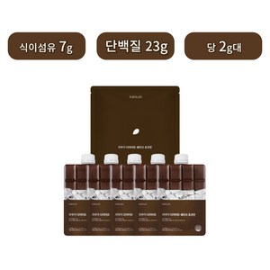 가꾸기 다이어트 단백질 쉐이크 (초코맛) 1팩 5개입 식단 맛있는 식사대용 파우치 체조식, 250g, 1세트