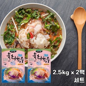 초정식물 물회육수 2.5kg 세트, 2개