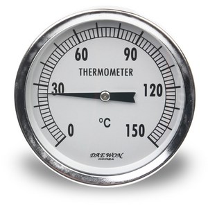대원-바이메탈온도계-100파이-150도-센서길이100L, 150도 센서100L/550217, 1개