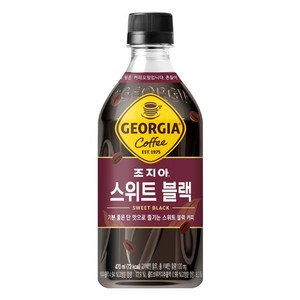 조지아 크래프트 스위트블랙 470ml, 24개