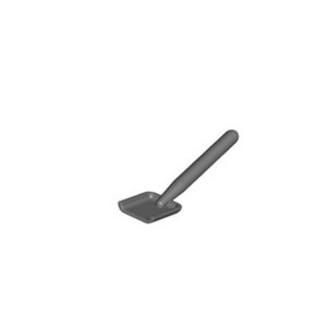 레고 소품 삽 회색 Minifigue Utensil Shovel, 1개