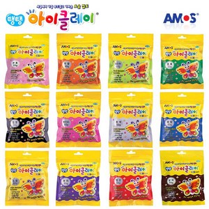 아모스 탱탱 아이클레이 50g, 1ea, 하늘색, 1개